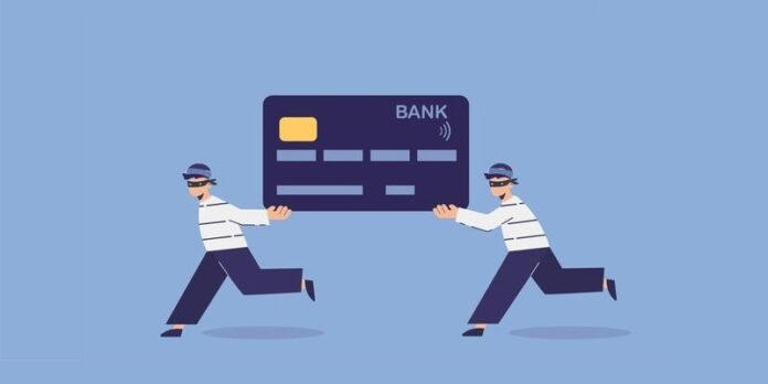 Credit card theft illustration