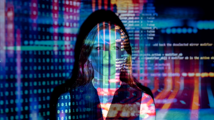 Biometric access system illustration