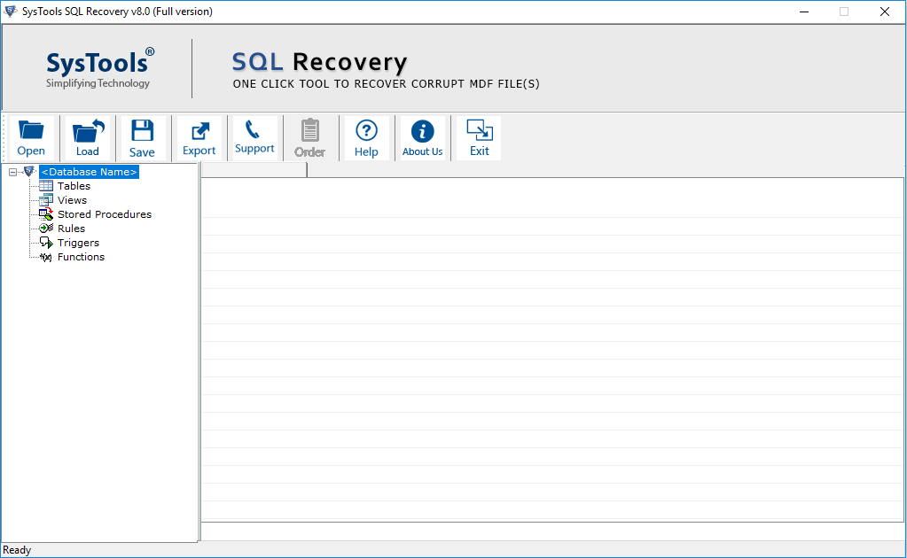 SysTools SQL Recovery, SysTools SQL Recovery SysTools SQL Recovery